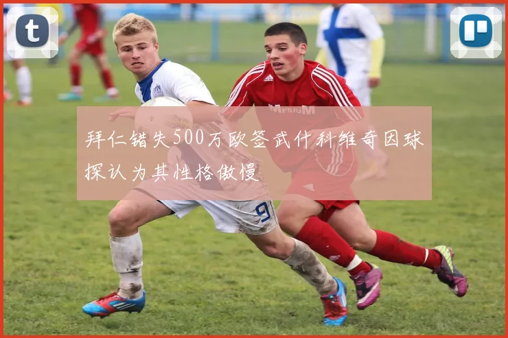 拜仁错失500万欧签武什科维奇因球探认为其性格傲慢